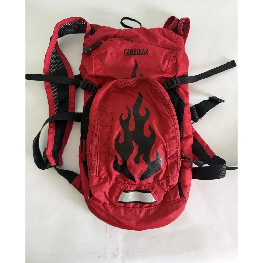 Kids Camelbak Mini Mule Hydration Pack Red/BLACK 50 Oz No Bladder